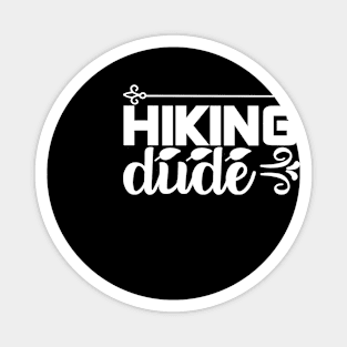 Hiking dude Magnet